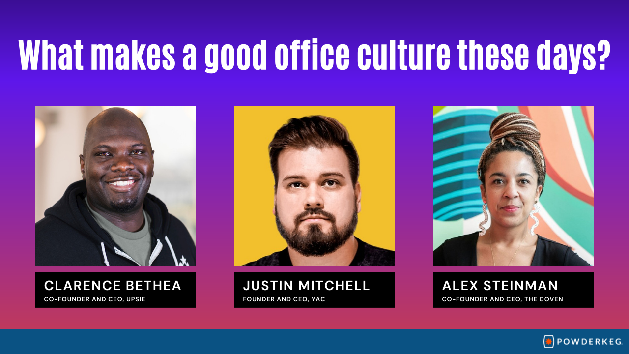 What makes a good office culture these days?